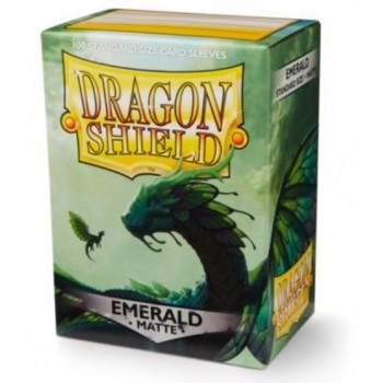 Dragon Shield - Matte Emerald Sleeves - Standard Sleeves (100 pcs) - Card Accessories